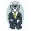 Картина по номерам Rosa Start Fashion Cat 35 х 45 см (N00013266) (4823098514275)