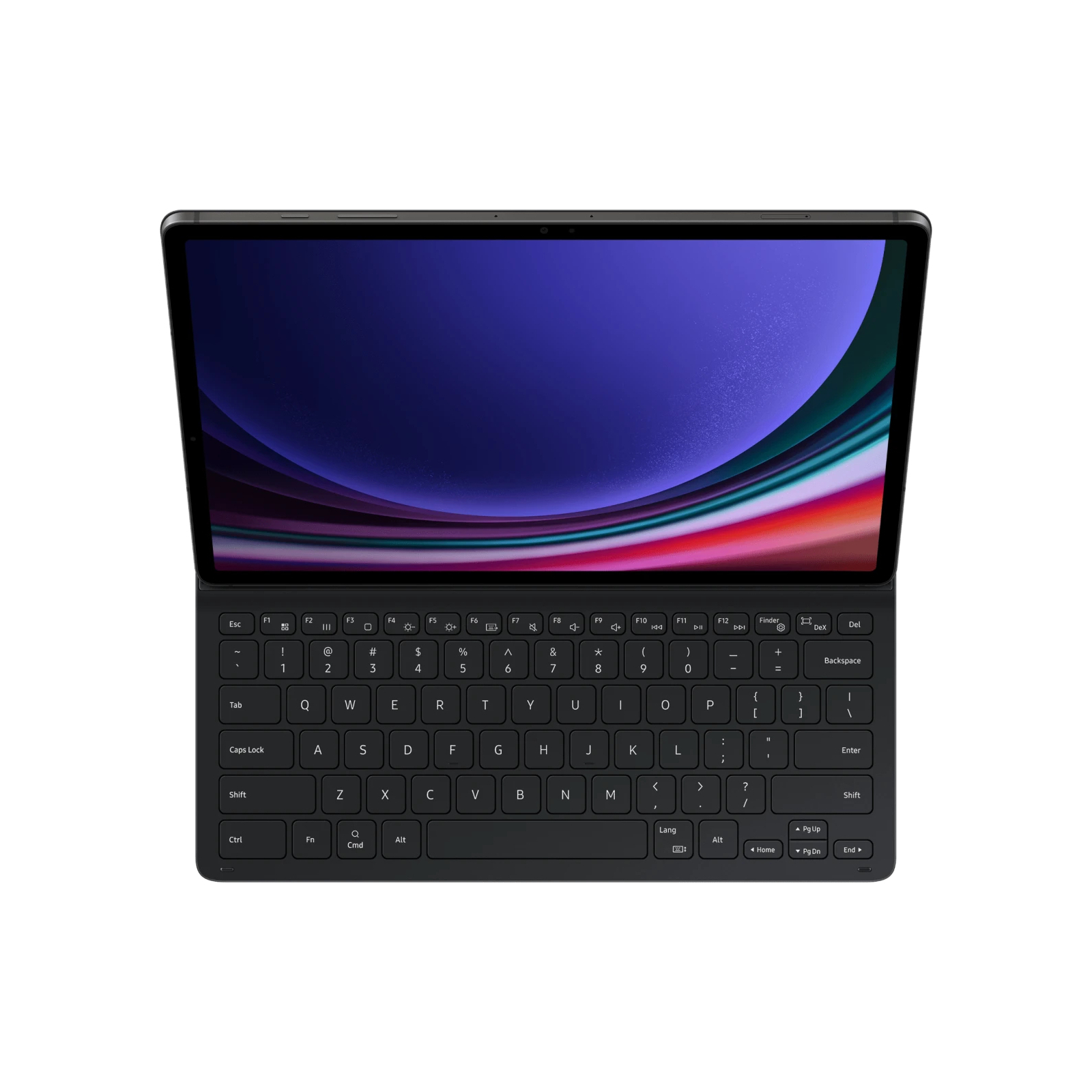 Чехол для планшета Samsung Samsung Tab S9 Ultra Book Cover Keyboard Slim Black (EF-DX910BBEGUA)