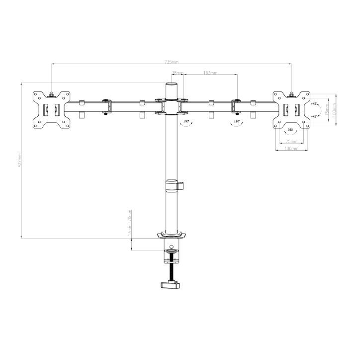 Кронштейн Vinga TD32-1052 изображение 7