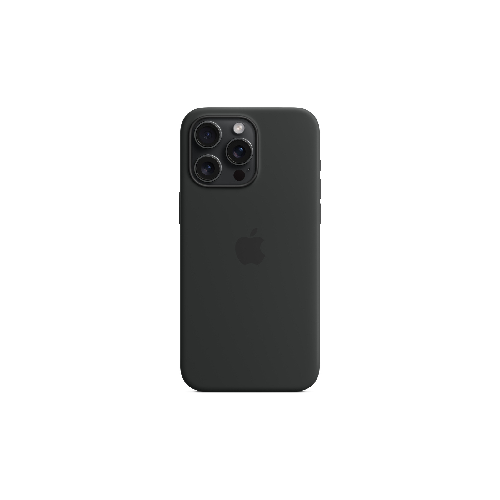 Чехол для мобильного телефона Apple iPhone 15 Pro Max Silicone Case with MagSafe Black (MT1M3ZM/A) изображение 4