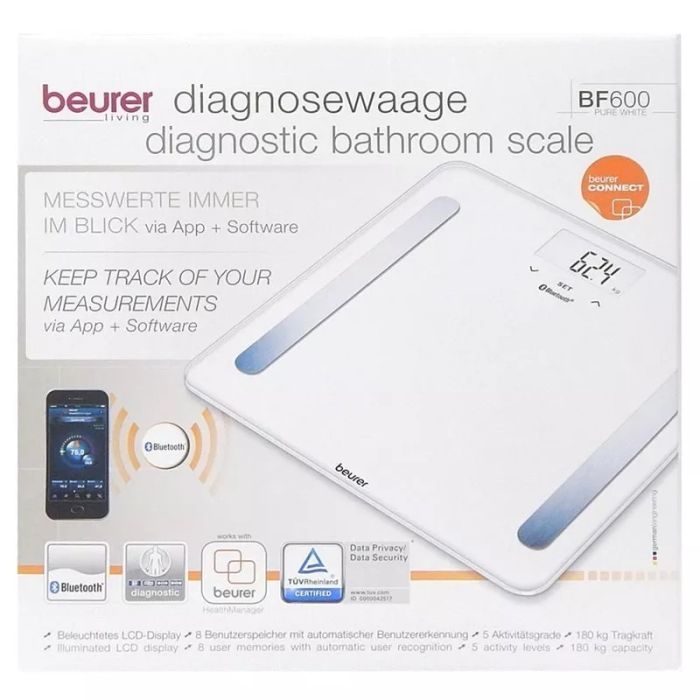 Ваги підлогові Beurer BF_600_PURE_WHITE зображення 12