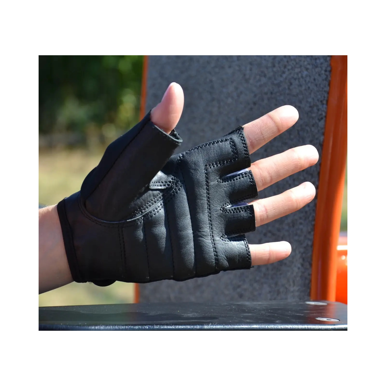 Перчатки для фитнеса MadMax MFG-251 Rainbow Grey L (MFG-251-GREY_L) изображение 7
