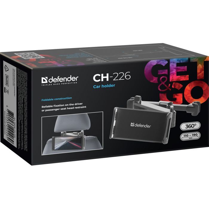 Универсальный автодержатель Defender CH-226 110-190 мм, на подголовник (29226) изображение 11