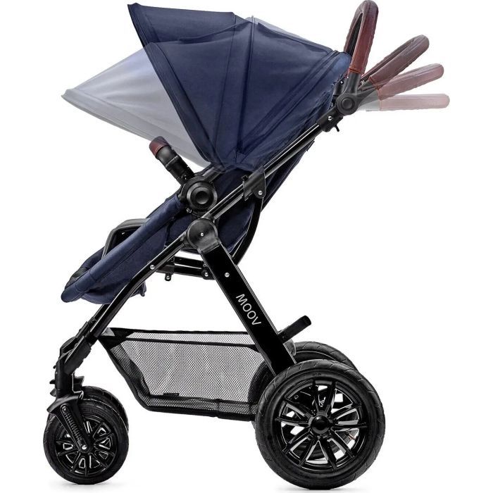 Коляска Kinderkraft 3 в 1 Moov Navy (KKWMOOVNAV00NC) (5902533906956) зображення 8