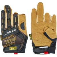 Фото - Тактичний одяг Тактичні рукавички Mechanix M-Pact Framer Leather L Brown  LFR(LFR-75-010)