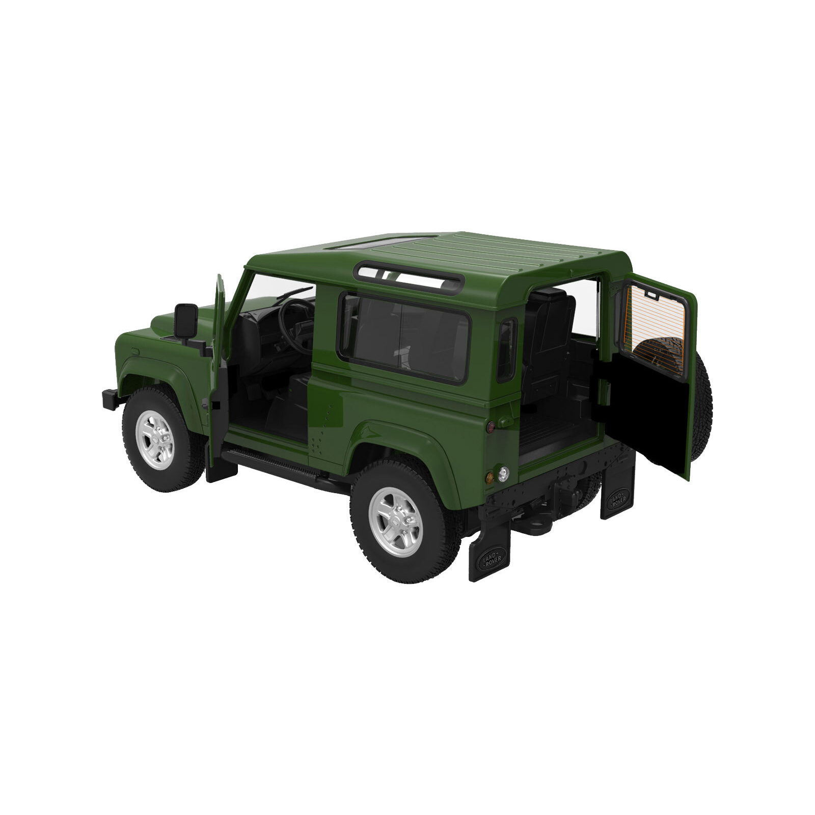 Радиоуправляемая игрушка Rastar Land Rover Defender 1:14 (78460 green) изображение 2