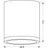 Світильник точковий Candellux 2273624 TUBA (2273624) зображення 2