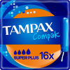 Тампоны Tampax Compak Super Plus с аппликатором 16 шт. (8001841300399)