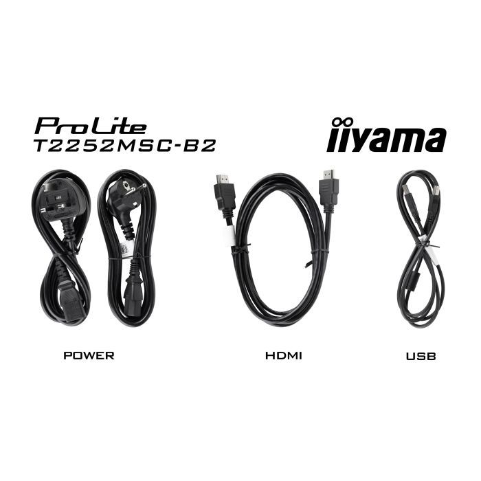 Монітор iiyama T2252MSC-B2 зображення 12