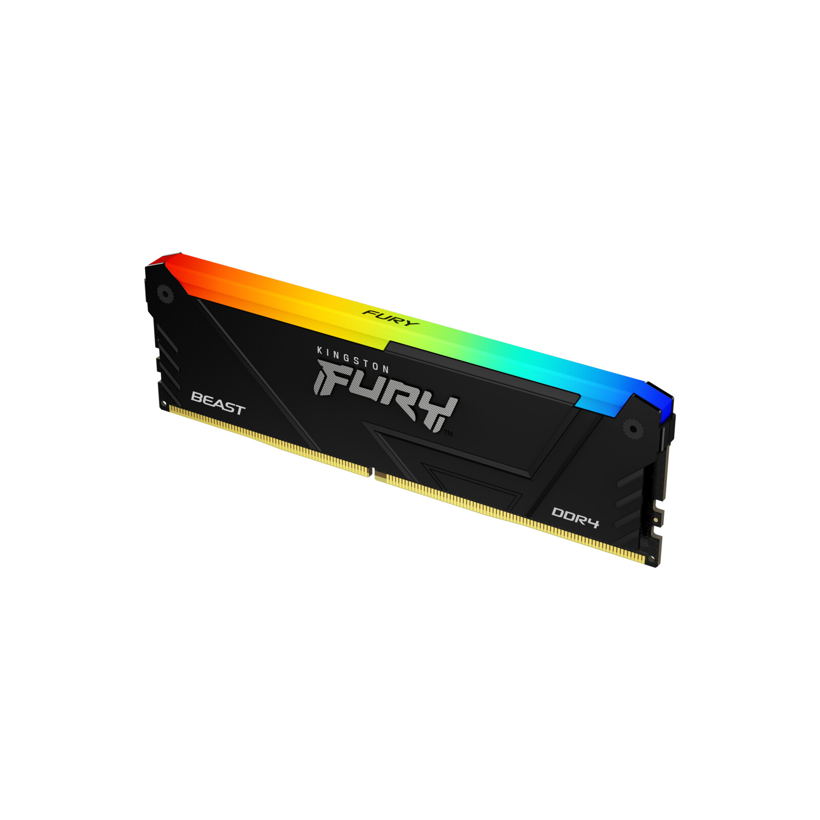 Модуль памяти для компьютера DDR4 16GB (2x8GB) 3733 MHz Beast RGB Kingston Fury (ex.HyperX) (KF437C19BB2AK2/16) изображение 3