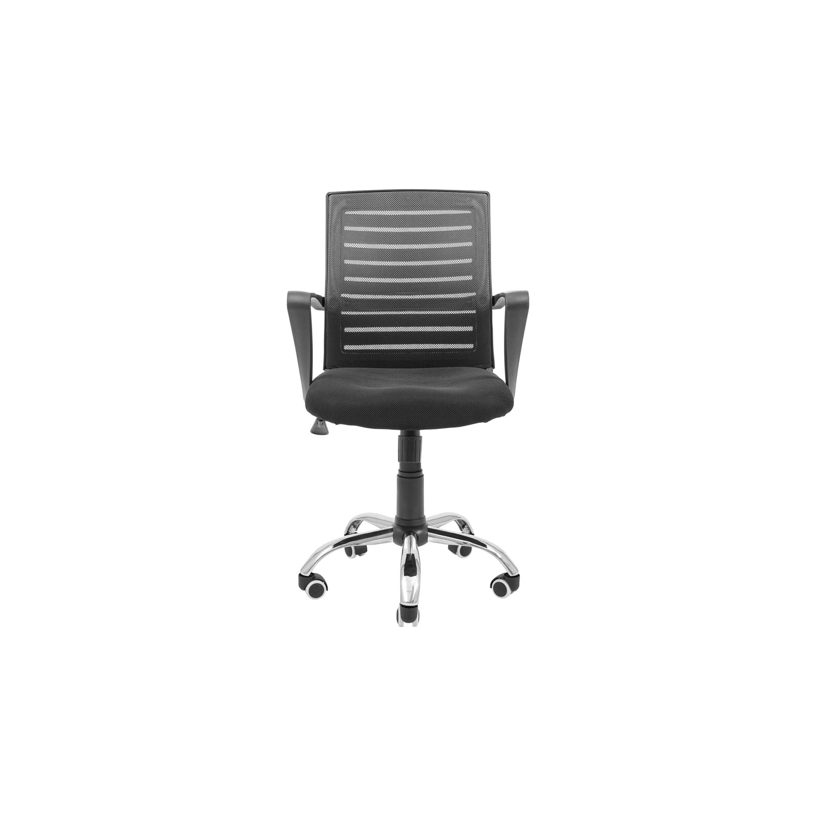 Офисное кресло Richman Флеш Ю Хром М-1 (Tilt) Сетка черная + серая (ADD0003095) изображение 2