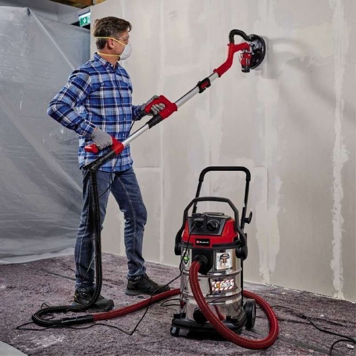 Пылесос строительный Einhell TE-VC 2230 SACL, 1400Вт, 30л, 220мбар, класc L (2342465) изображение 4