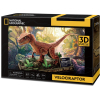Пазл Cubic Fun 3D National Geographic Dino Велоцираптор (DS1053h)