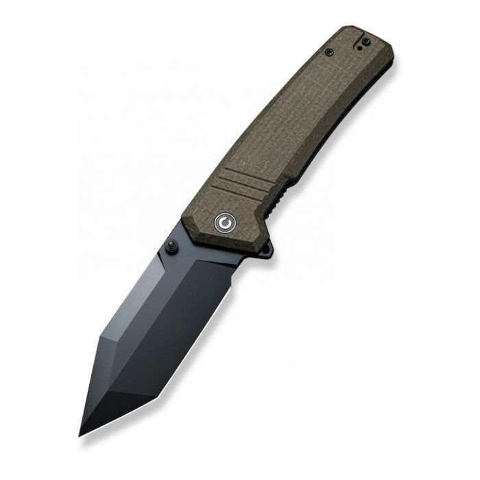 Нож Civivi Bhaltair Black Blade Dark Micarta (C23024-3)