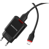 Зарядное устройство BOROFONE BA20A Sharp charger set(Lightning) Black (BA20ALB) изображение 2