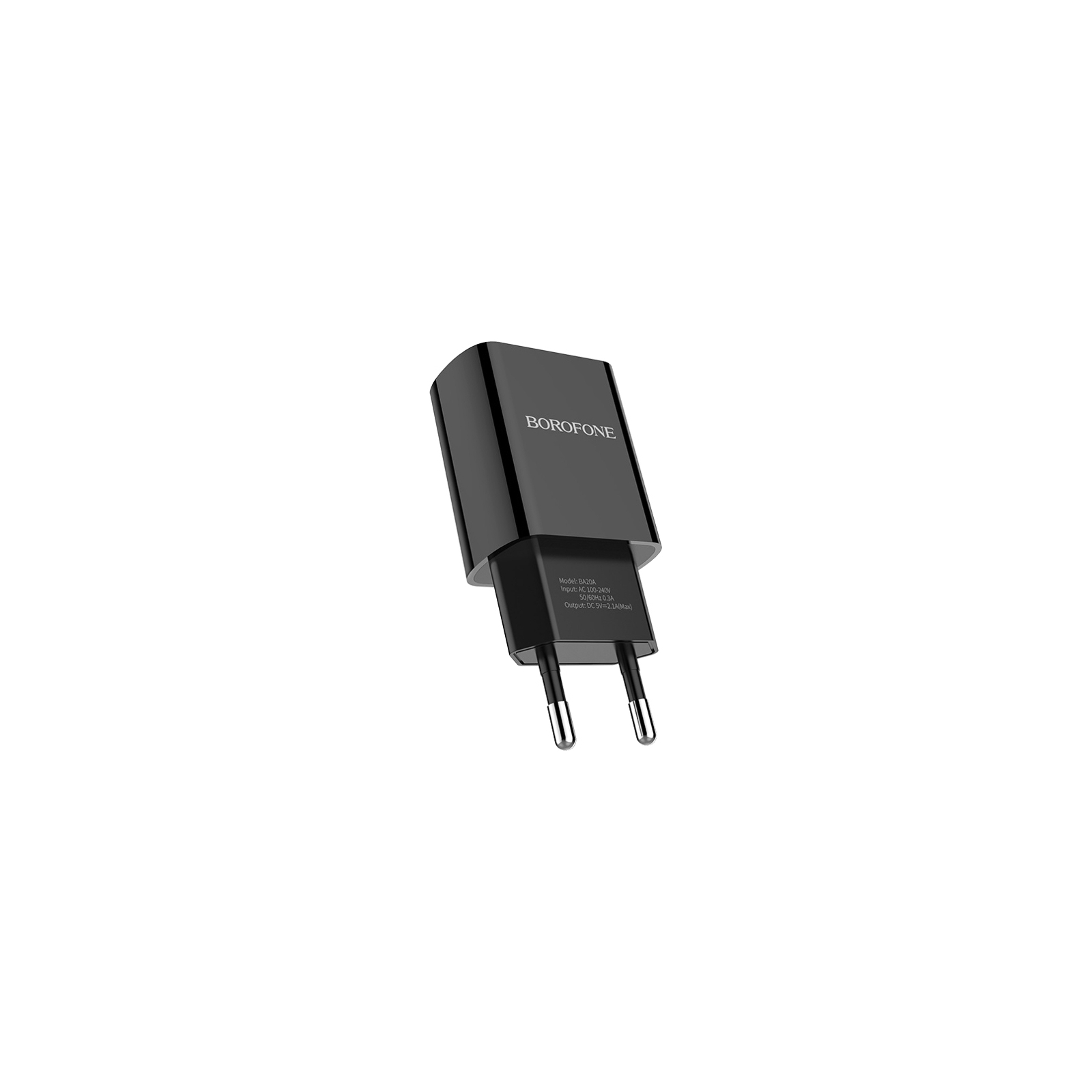 Зарядное устройство BOROFONE BA20A Sharp charger set(Lightning) Black (BA20ALB) изображение 4