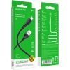 Дата кабель USB 2.0 AM to Micro 5P 1.0m BX51 Triumph 2.4A Black BOROFONE (BX51MB) зображення 3