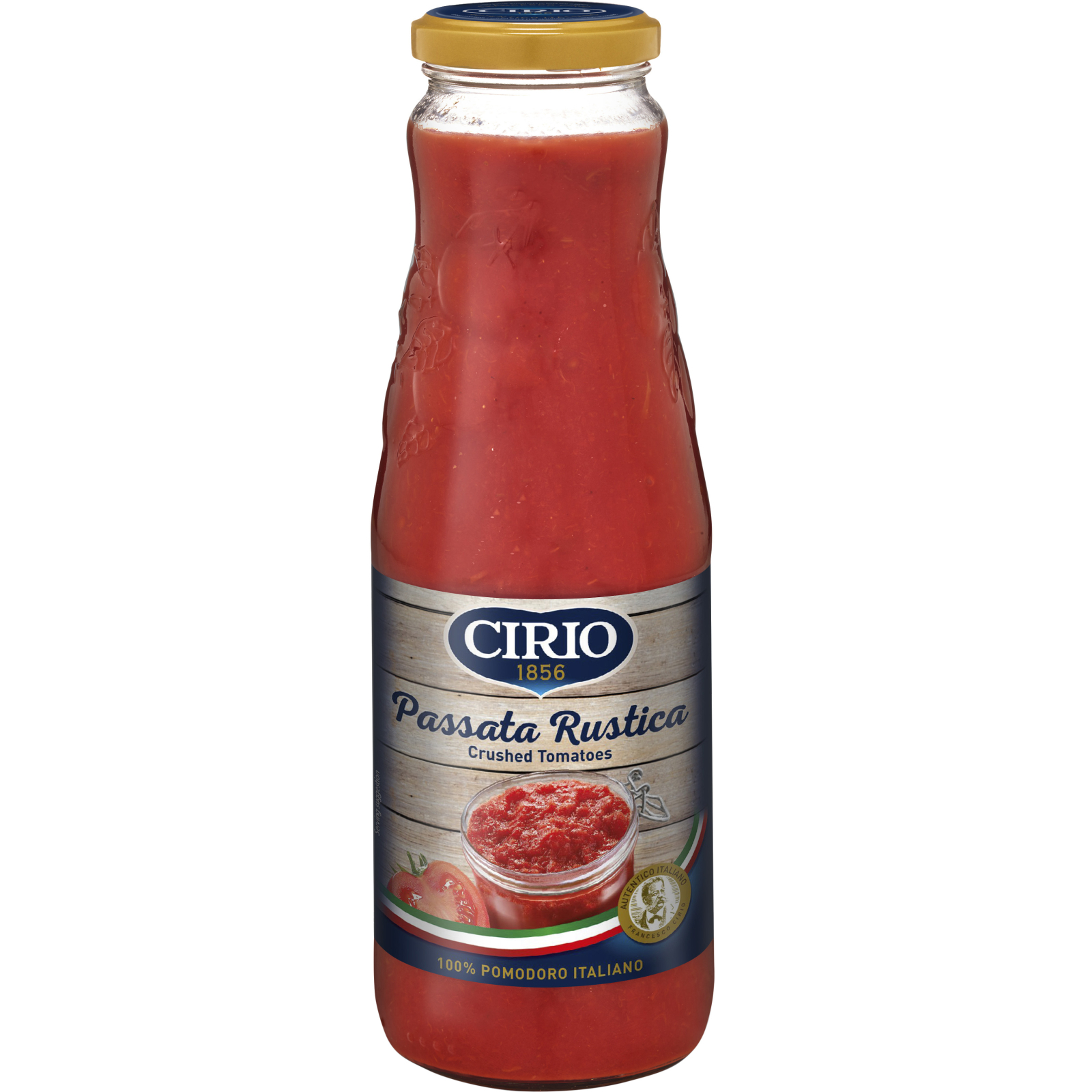 Овочева консервація Cirio Rustica Томати подрібнені класичні 680 г (8000320010088)