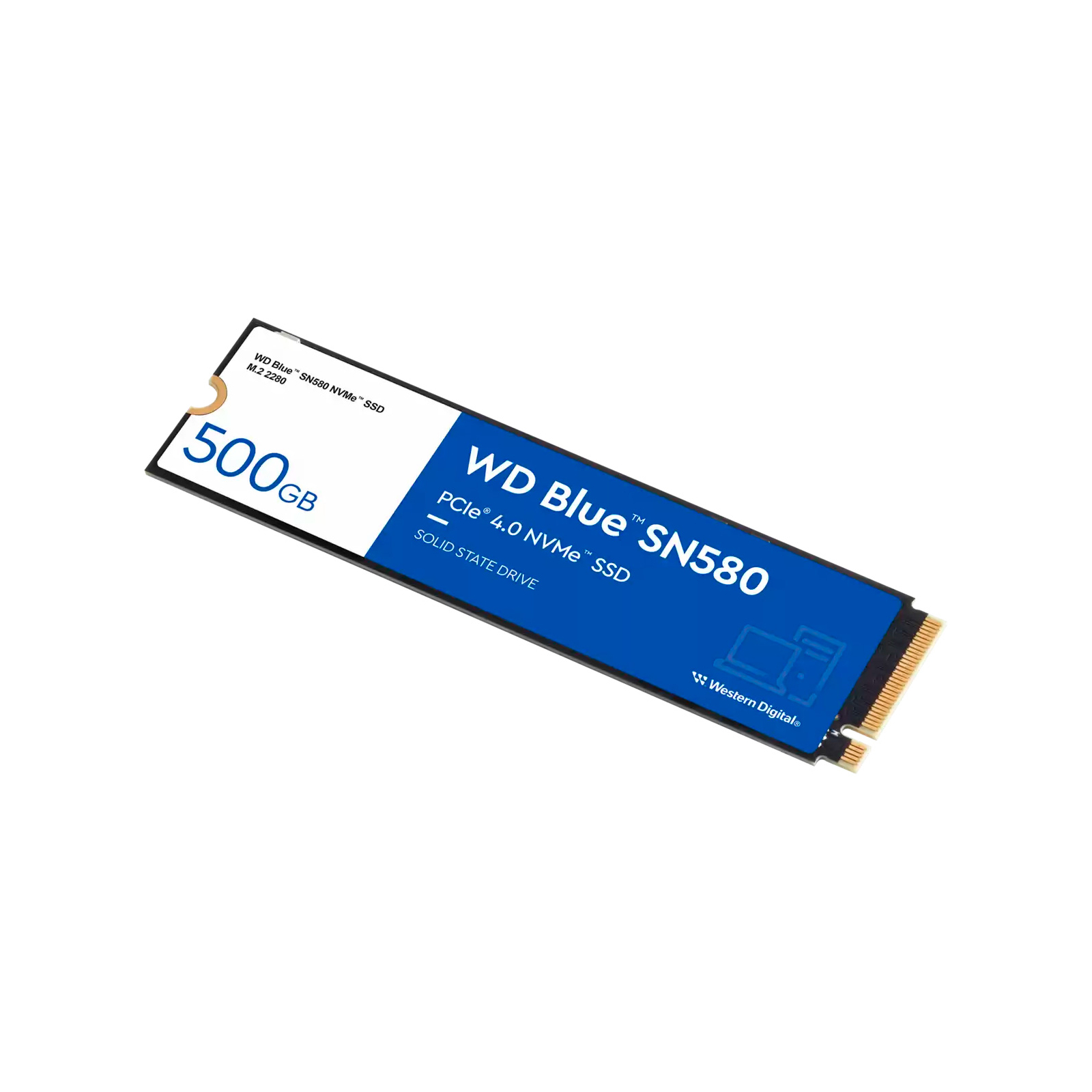 Накопичувач SSD M.2 2280 500GB SN580 Blue WD (WDS500G3B0E) зображення 3