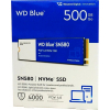Накопитель SSD M.2 2280 500GB SN580 Blue WD (WDS500G3B0E) изображение 4