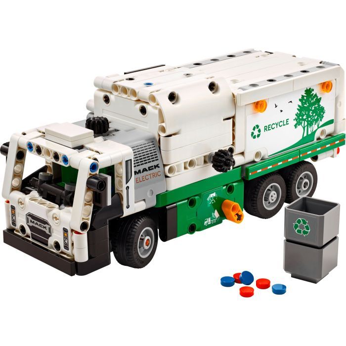 Конструктор LEGO Technic Сміттєвоз Mack LR Electric 503 деталей (42167) зображення 2