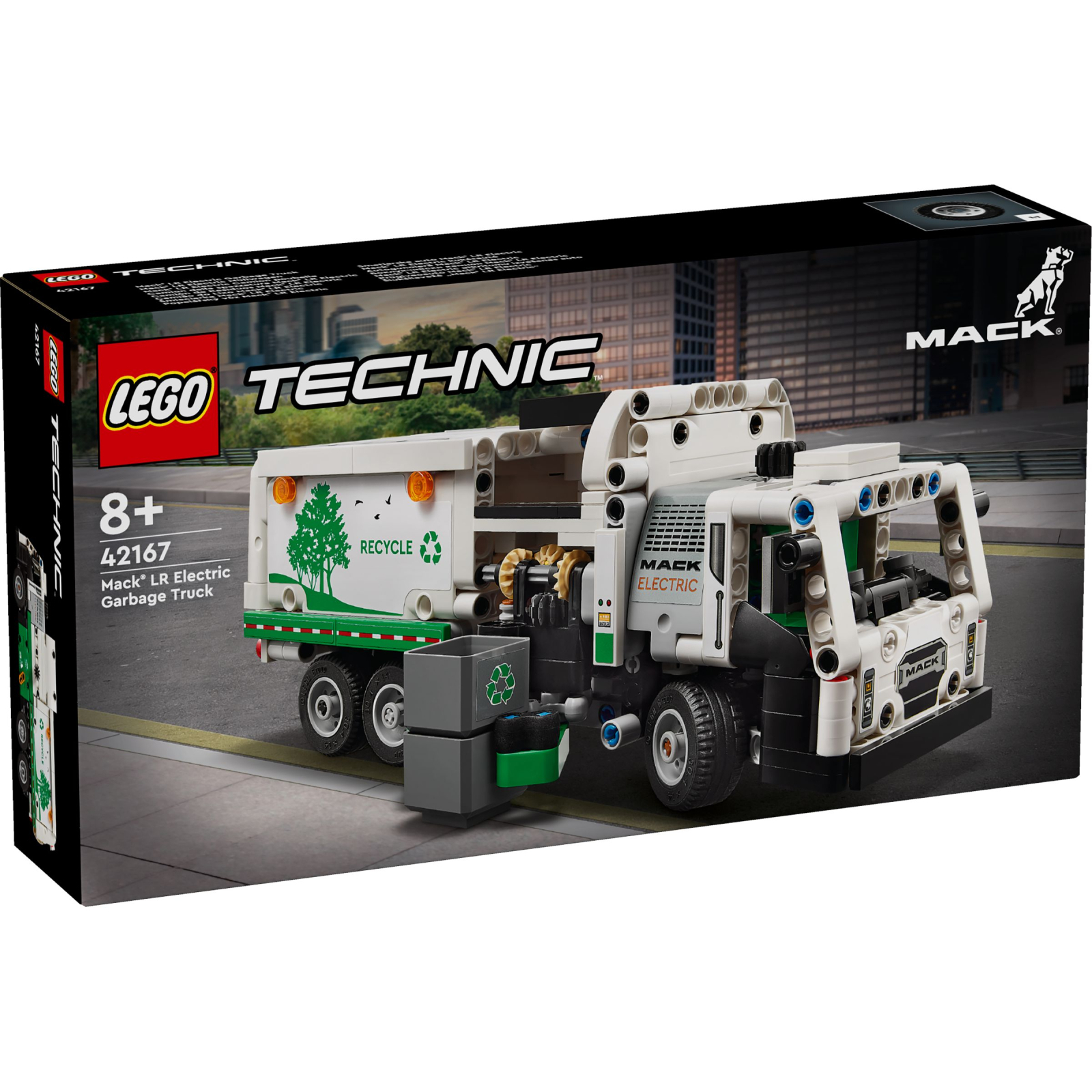 Конструктор LEGO Technic Мусоровоз Mack LR Electric 503 деталей (42167)