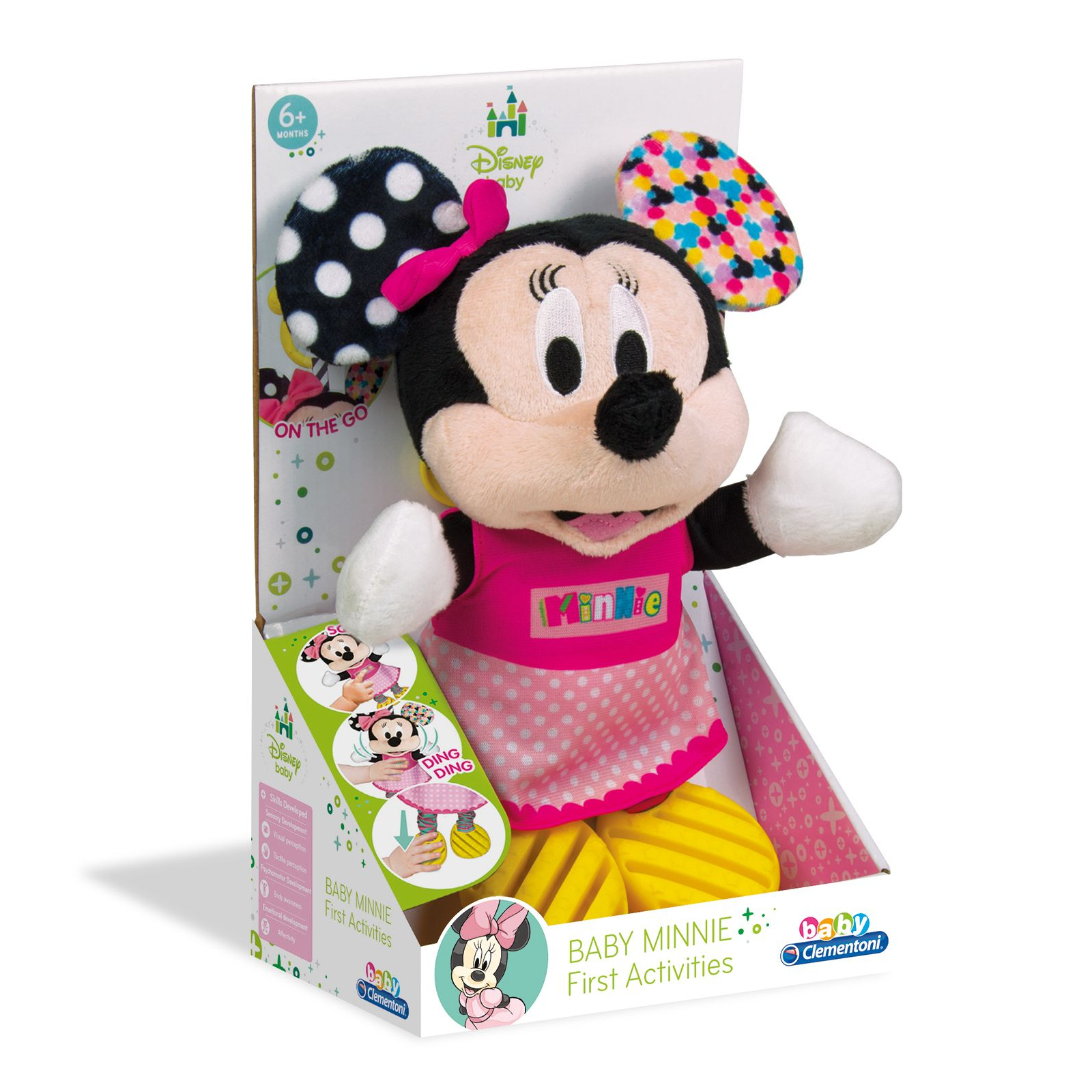Іграшка на коляску Clementoni Baby Minnie, серія Disney Baby (8005125171644) (17164) зображення 3