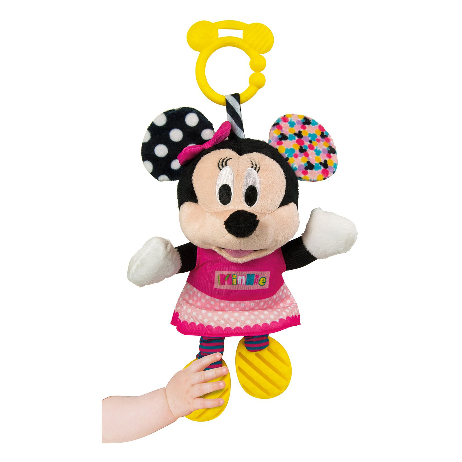 Іграшка на коляску Clementoni Baby Minnie, серія Disney Baby (8005125171644) (17164) зображення 4