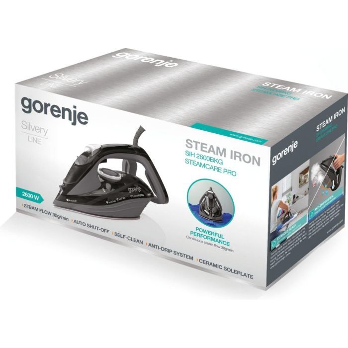 Утюг Gorenje SIH2600BKG изображение 3