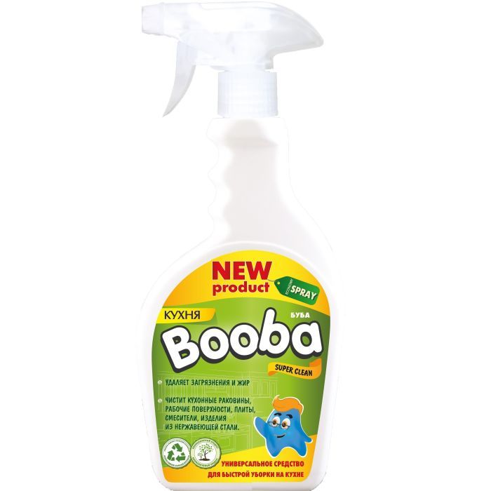 Спрей для чистки кухни Booba Super Clean 500 мл (4820187580241)