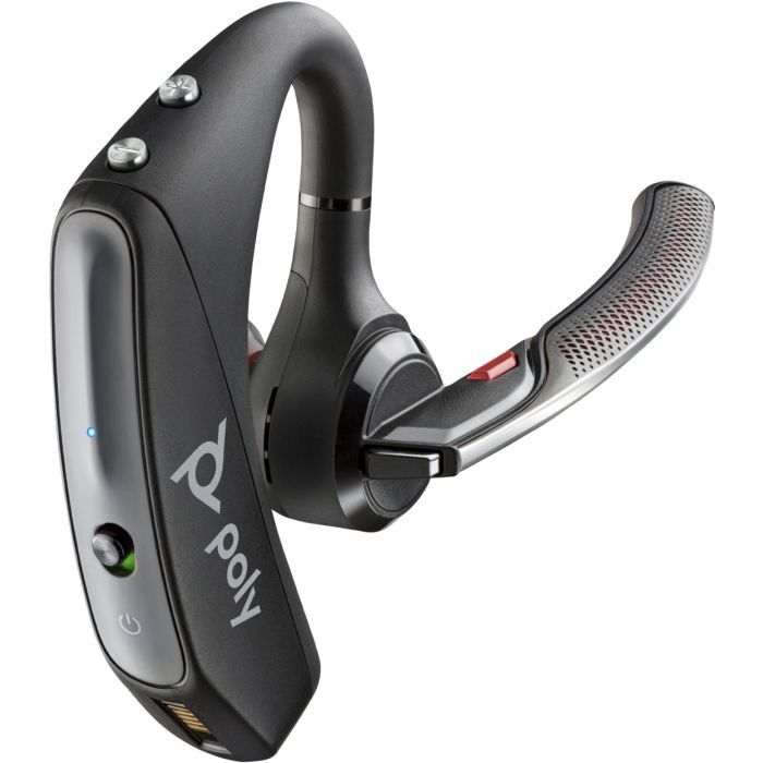 Bluetooth-гарнитура Poly Voyager 5200 USB-A HS + BT700 Mono (7K2F3AA) изображение 2