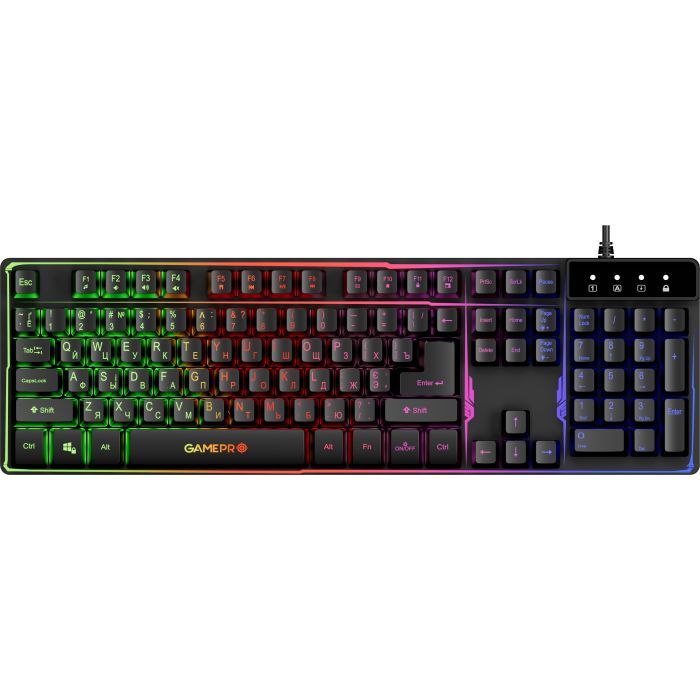 Клавиатура GamePro GK576 Nitro+ USB Black (GK576)