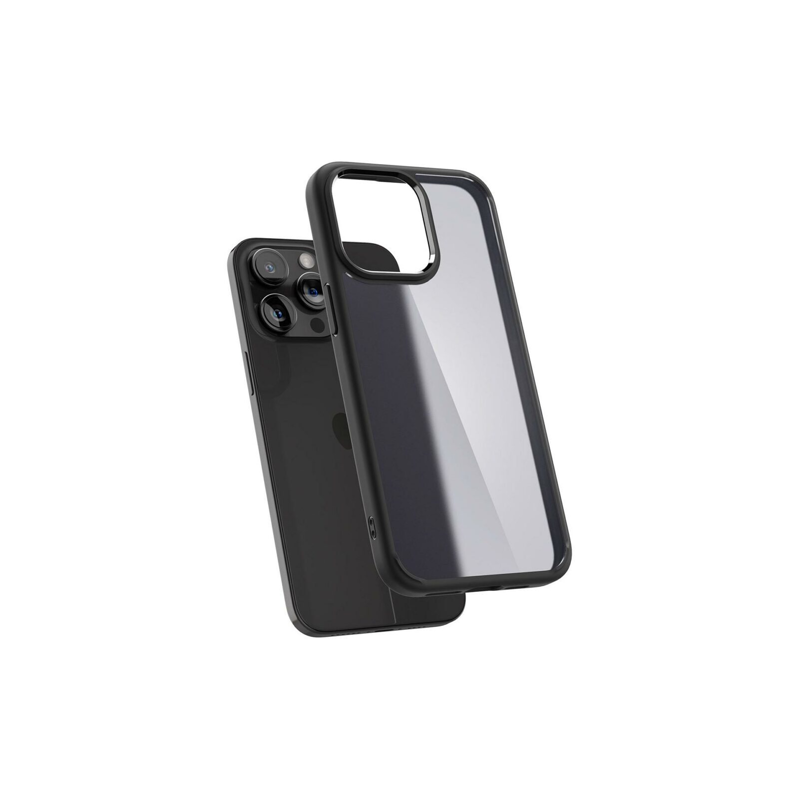 Чехол для мобильного телефона Spigen iPhone 15 Pro Max Ultra Hybrid Frost Black (ACS06568) изображение 6