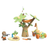 Игровой набор Hape деревянный электрокар для посадки деревьев (E3417)