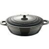 Сотейник Bergner Excalibur з кришкою 24 см Grey (BG-36103-GY)
