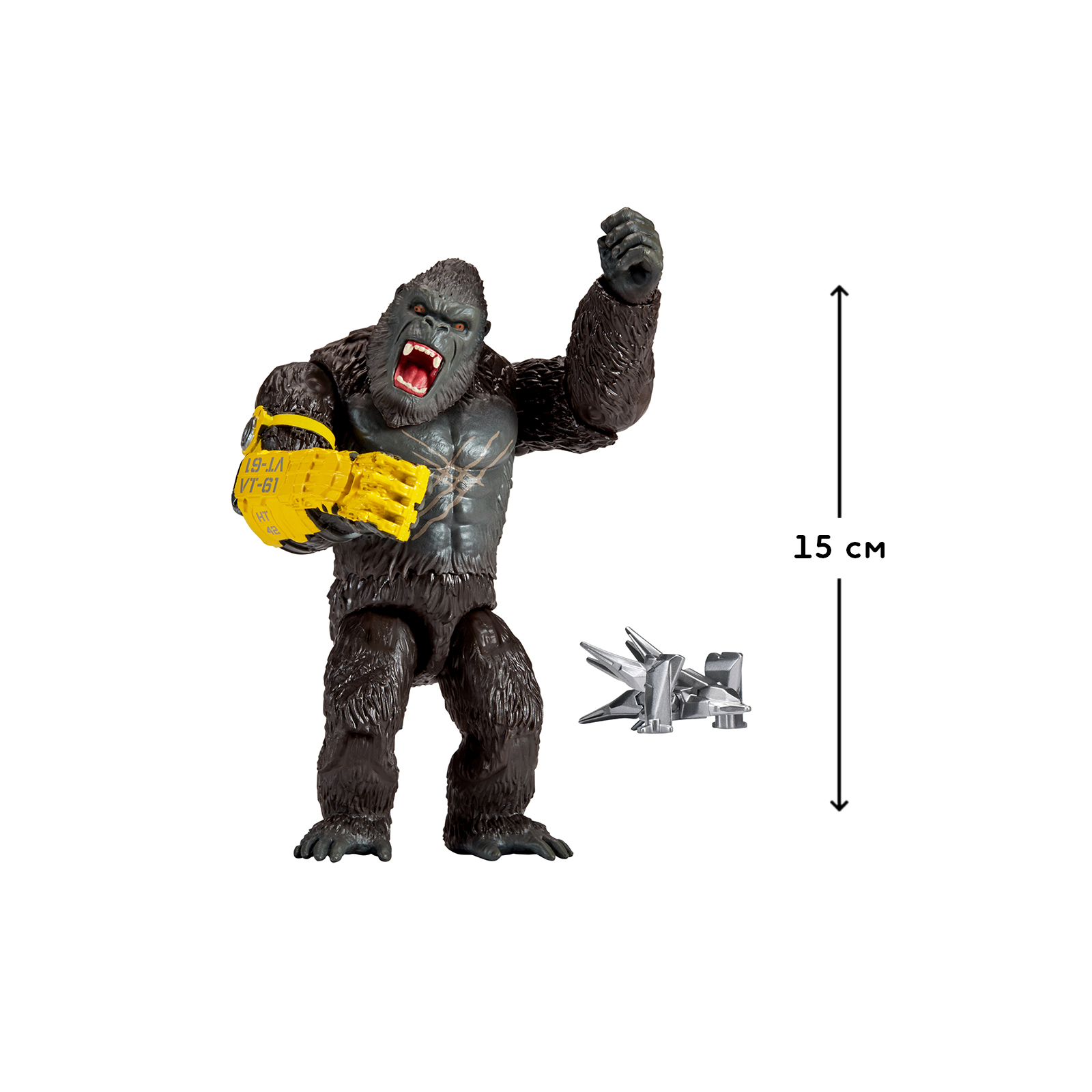 Фігурка Godzilla vs. Kong Конг зі сталевою лапою (35204) зображення 2