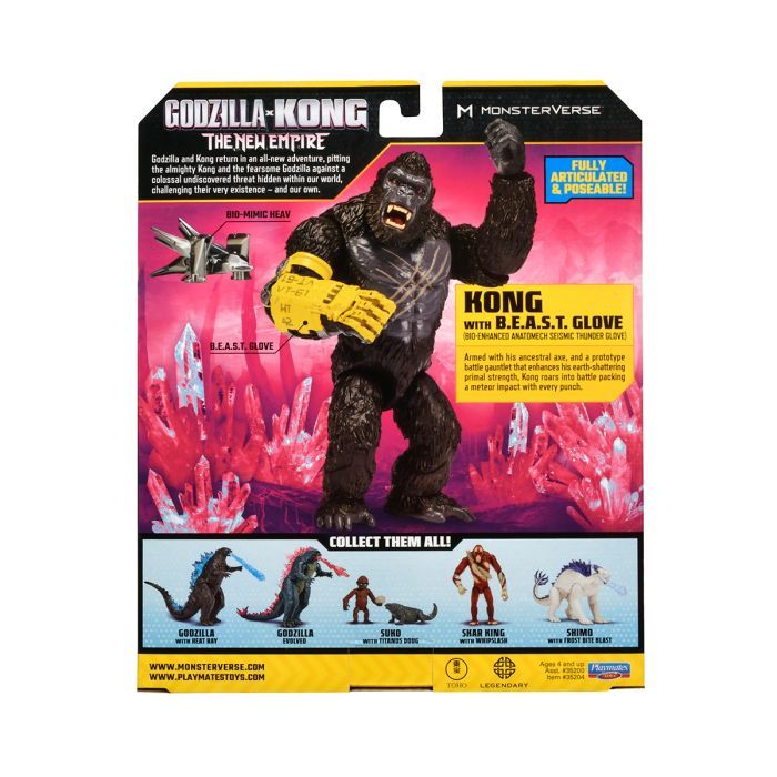 Фігурка Godzilla vs. Kong Конг зі сталевою лапою (35204) зображення 6