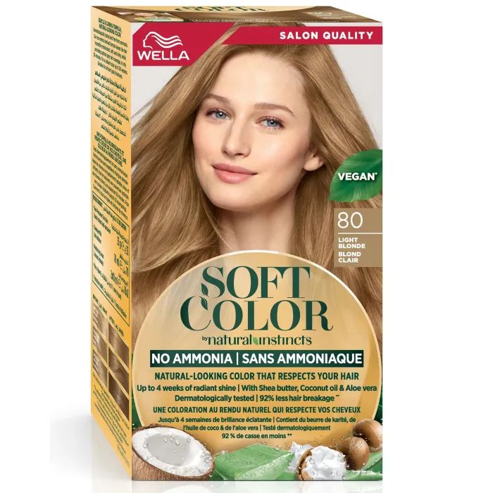 Фарба для волосся Wella Soft Color Безаміачна 70 - Натуральний блонд (3614228865784)