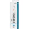 Сетевой фильтр питания 2E 5XSchuko, 3G*1.5мм, 2м, white (2E-SP515M2WH) изображение 6
