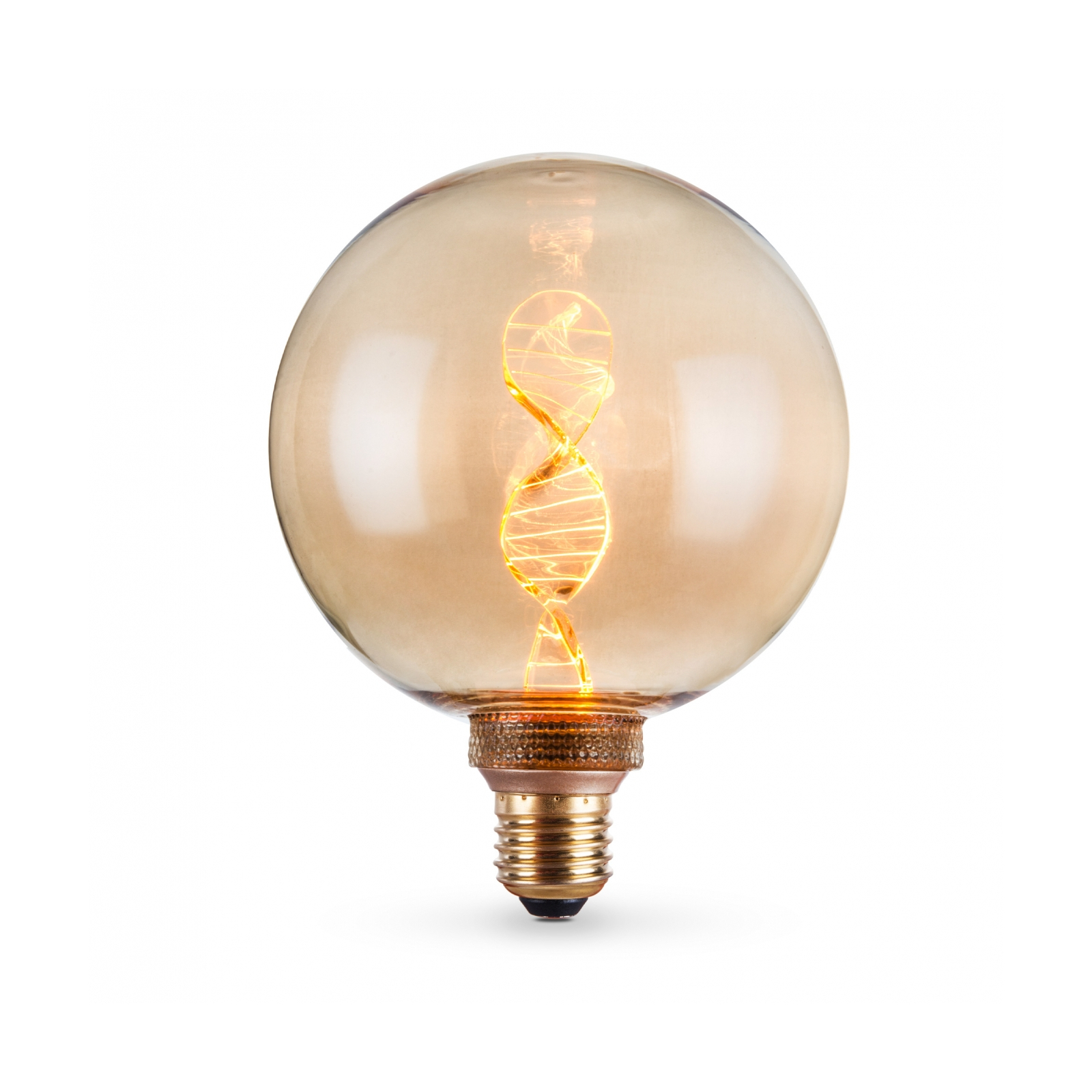 Лампочка Videx Filament 3.5W E27 1800K Amber (VL-DNA-G125-A) зображення 2