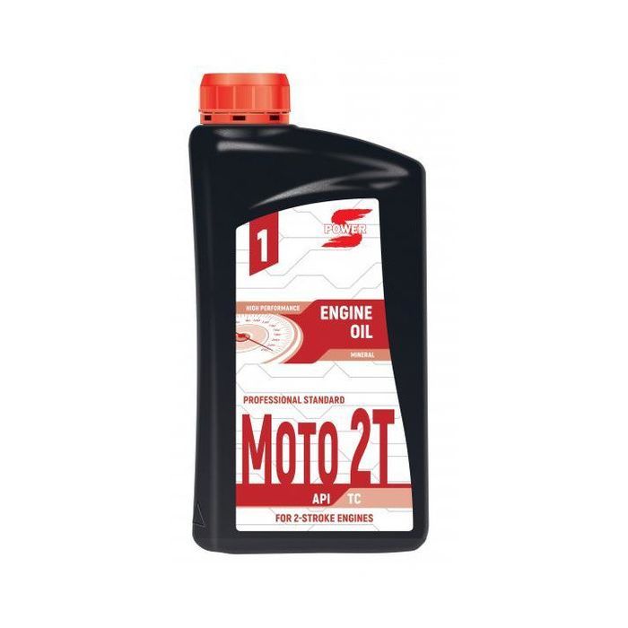 Моторна олива S-POWER MOTO 2T 1л