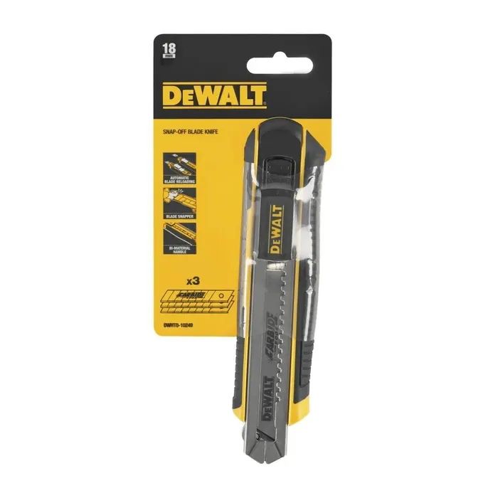 Ніж монтажний DeWALT SLIDER - CARTRIDGE, касетний, 18мм. (DWHT0-10249) зображення 3
