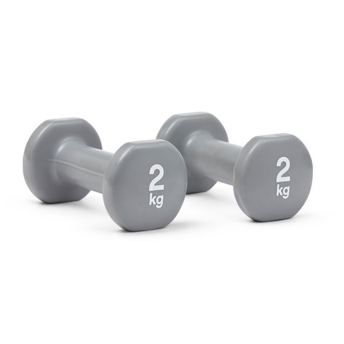 Гантель Reebok Dumbbells RAWT-16152 сірий Уні 2 кг (885652018234)