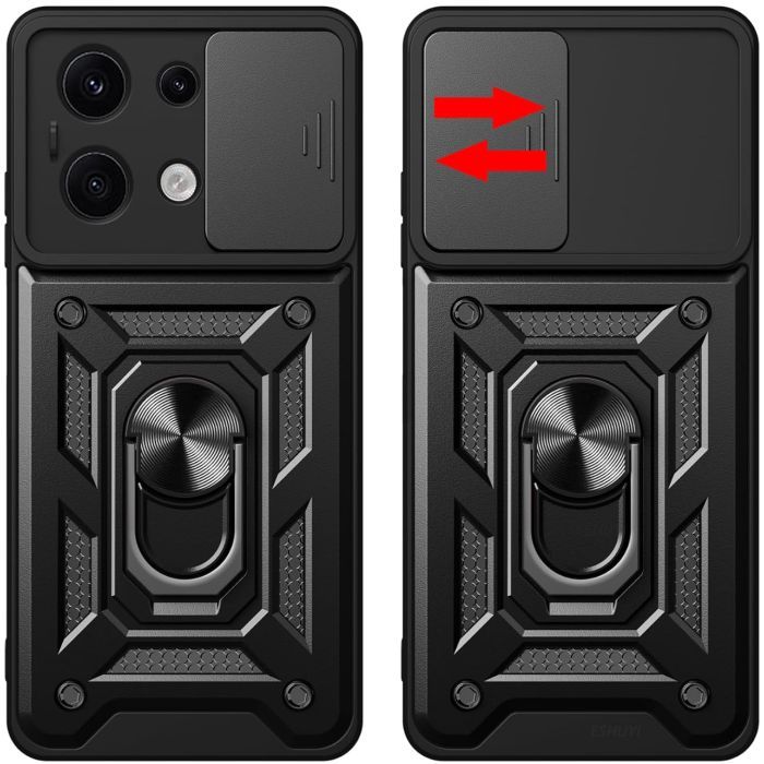 Чохол до мобільного телефона BeCover Military Xiaomi Redmi Note 13 5G Black (711030) зображення 2