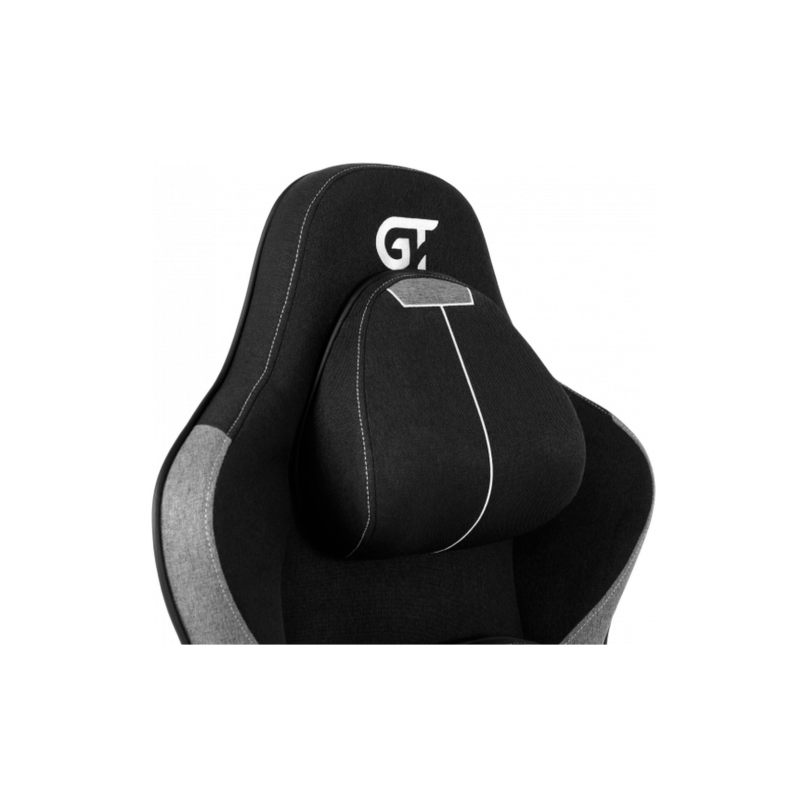 Кресло игровое GT Racer X-2308 Gray/Black (X-2308 Fabric Gray/Black) изображение 10