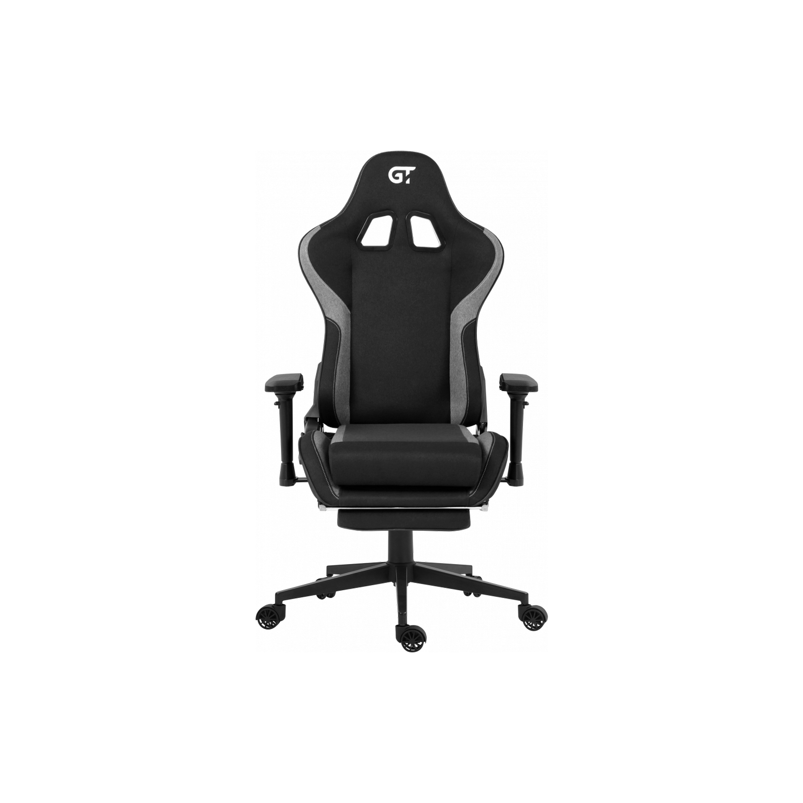 Крісло ігрове GT Racer X-2308 Black/Gray (X-2308 Fabric Black/Gray) зображення 6