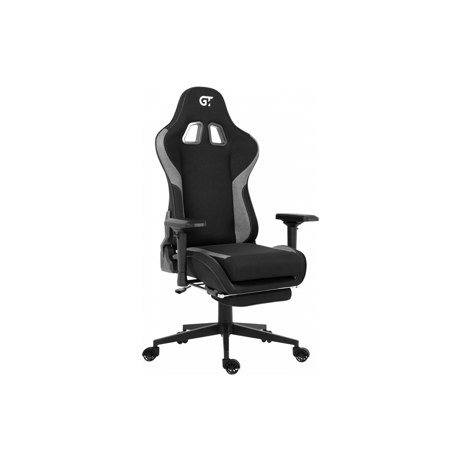 Крісло ігрове GT Racer X-2308 Black/Gray (X-2308 Fabric Black/Gray) зображення 7