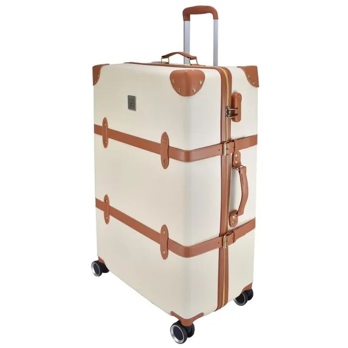 Валіза Semi Line 24" (M) Ecru/Brown (T5670-3) (DAS302667)