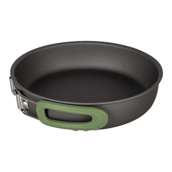 Набор туристической посуды Bo-Camp Explorer 3 Pieces Hard Anodized Grey/Green (2200239) изображение 2