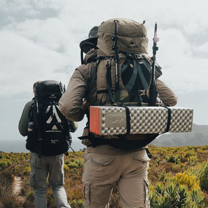 Рюкзак туристический Naturehike NH70B070-B 70 л + 5 л чорний (6975641887485) изображение 2